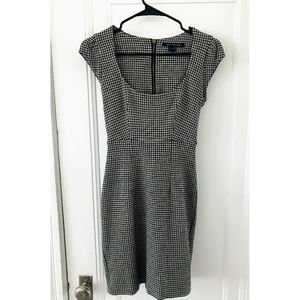 French Connection Houndstooth Sheath Dress